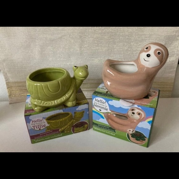 2 plant pots (animals) - Picture 5 of 5